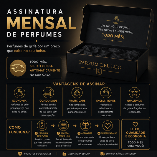 Kit Combo Masculino Dia e Noite (6 Miniaturas)